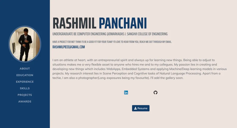 Personal Website